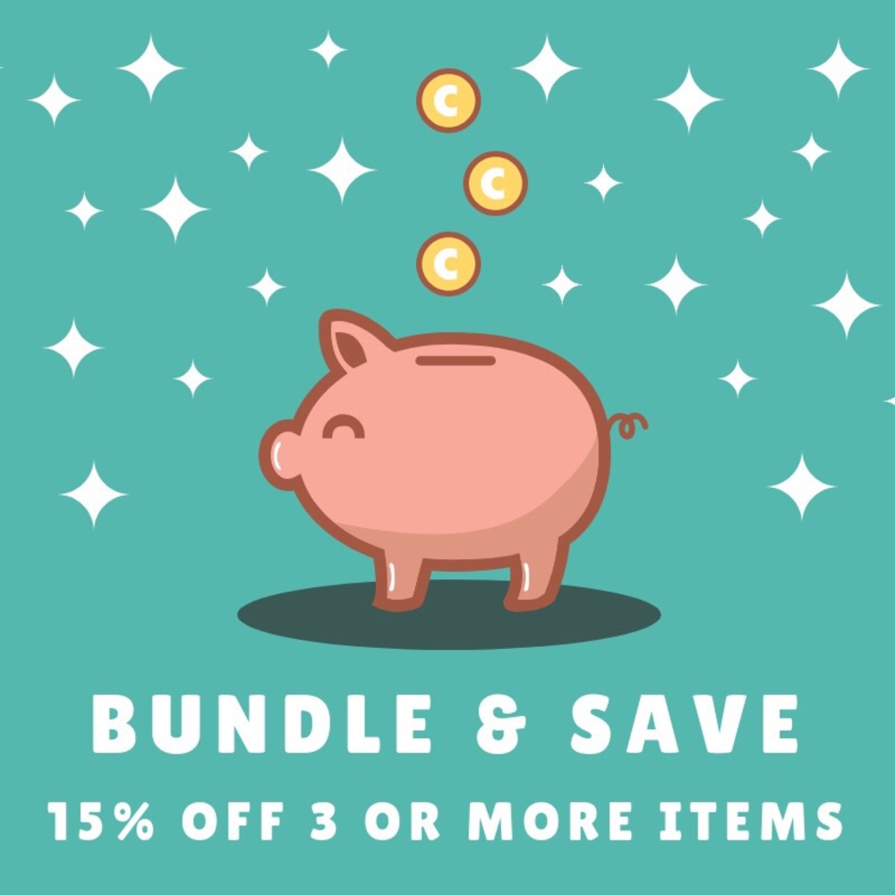 Bundle for a Bigger Discount! 😊